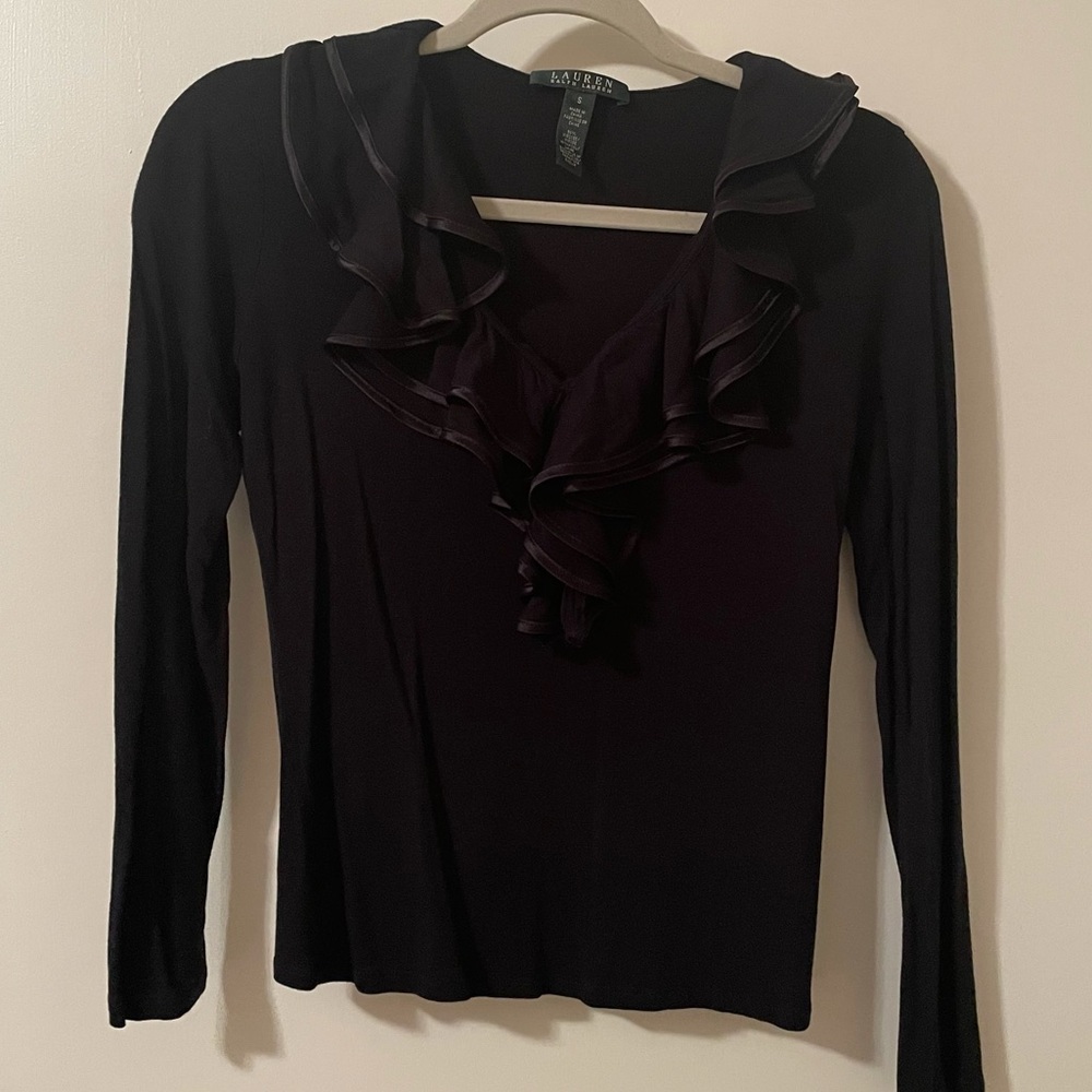 Lauren by Ralph Lauren ruffle top